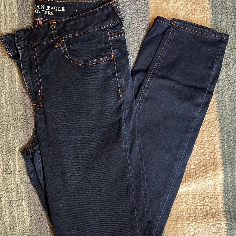 American Eagle Hi Rise Super Stretch Jegging Size 14